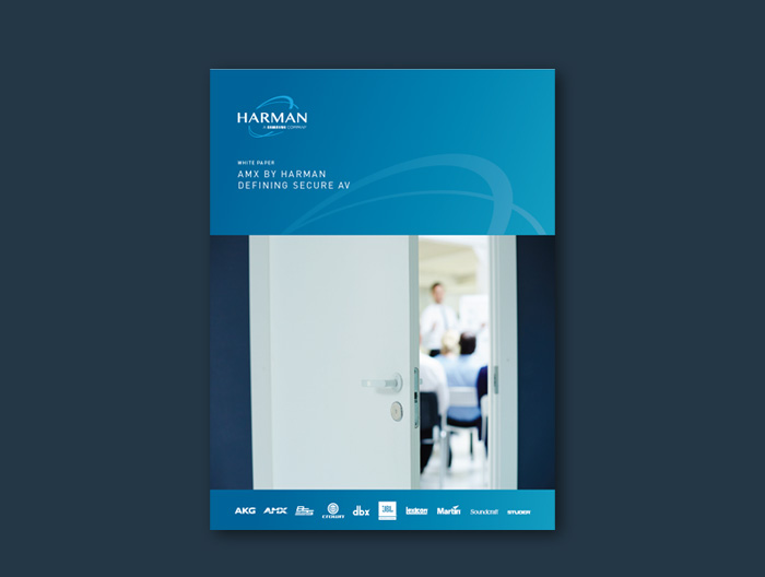 Defining Secure AV with AMX by HARMAN