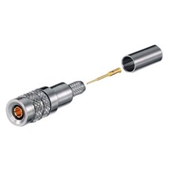 Kings Electronics DIN 75 Ohm 1.0/2.3 Plug for Belden 1505A Cable