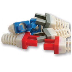 Platinum Tools Strain Relief Boot for EZ-RJ45 CAT6 Connector Yellow - Single