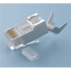 Platinum Tools RJ45 CAT6A 10Gig Shielded Connector with Liner for Use with 12516C - Single