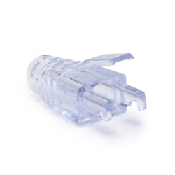 Platinum Tools EZ-RJ45 CAT6 Strain Relief Clear Pack of 100