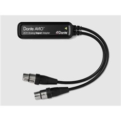 Dante AVIO Analog Input Adapter 2 Channel