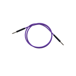 Bittree Bantam TT 110 Ohm Audio Patchcord - 60cm (24 Inch) Purple