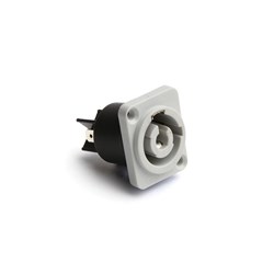 Amphenol Plastic Chassis Screw Grey 3 Pole