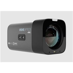 PTZOptics Studio 4K 3rd Generation Fixed Lens Camera 12X Optical Zoom - Grey