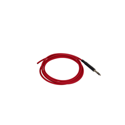 Bittree 1/4 Inch Long-Frame to Blunt-Cut Pigtail Audio Cable 120 Inch (300 cm) Red