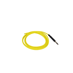 Bittree 1/4 Inch Long-Frame to Blunt-Cut Pigtail Audio Cable 120 Inch (300 cm) Yellow