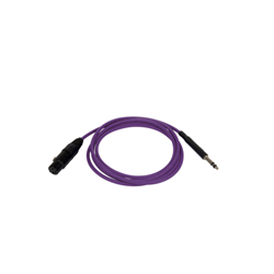 Bittree 1/4 Inch Long-Frame to Female XLR 110 Ohm Audio Patchcord 72 Inch (180 cm) Purple