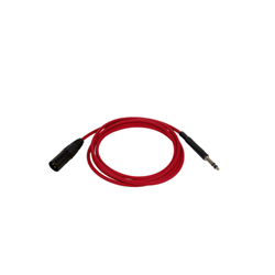 Bittree 1/4 Inch Long-Frame to Male XLR 110 Ohm Audio Patchcord 72 Inch (180 cm) Red