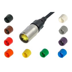 Neutrik Coloured Boot for NE8MX and NE8MC Connectors Black