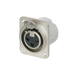 Neutrik Female 3 Pole Receptacle Connector with M3 Threaded Mounting