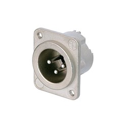 Neutrik Male 3 Pole Receptacle Connector with M3 Mounting