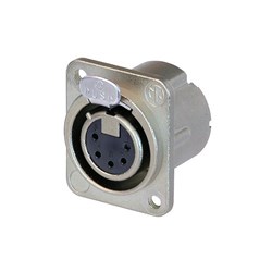 Neutrik Female 5 Pole Receptacle Connector with M3 Threaded Mounting