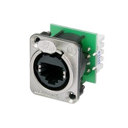 Neutrik D-Type Panel Receptacle  IDC Krone Type