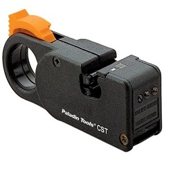 Paladin Tools CST Coaxial Cable Stripper with Green Cassette