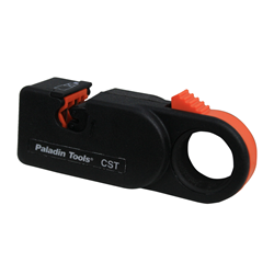 Paladin Tools CST Coaxial Cable Stripper with Orange Cassette