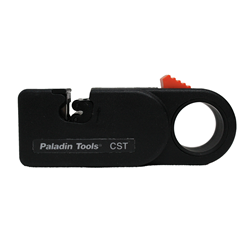 Paladin Tools CST Coaxial Cable Stripper with Black Cassette for 0.344 Braid and 0.094 Dielectric