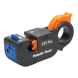 Paladin Tools CST Pro Coaxial Cable Stripper with Blue Blade Cassette