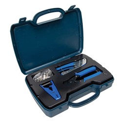 Paladin Tools Datashark CATV F Compression Tool Kit with Carry Case