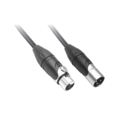 Amphenol Pro Series 6 Meter AX3F-AX3M Balanced Microphone Cable Assembly