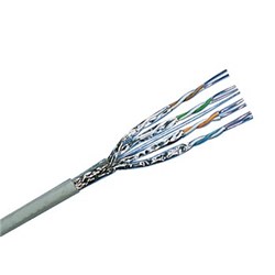 R&M Installation Cable Cat6A S/FTP 4P 650 MHz LSZH Grey 500m Reel