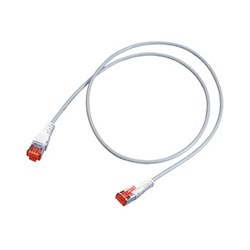 R&M Patch Cable CAT6A ISO S/FTP 4Pair LSFRZH Grey 1.5m