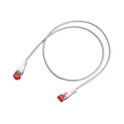 R&M Patch Cable CAT6A ISO S/FTP 4Pair LSFRZH Grey 15m