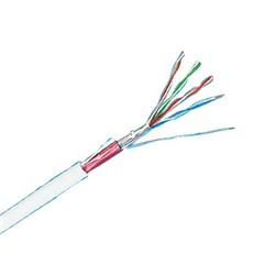 R&M Installation Cable Cat6A F/UTP Overall Screened 4P 500 MHz LSZH Grey 500m Reel