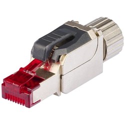R&M FM45 Plug Connector EL Cat6A Shielded or Unshielded AWG22 to 26 IP20 Metal Housing Standard