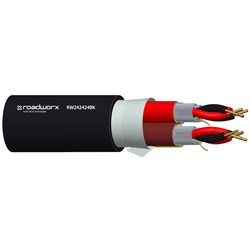 Roadworx RW242424 Analog Audio Snake 24 Pair Flexible 24AWG Black 300m Reels