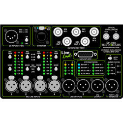 Studio Technologies Live-Link 05X Series - Camera End Unit Portable - Two ST Opt Connectors