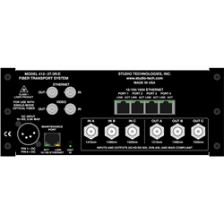 Studio Technologies Model 412 Fibre Transport System - With 6 Digital Video Outputs