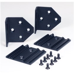 Studio Technologies Rack-Mount Front Installation Kit for Two Model 48D Dante Bridge Units