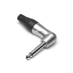 Amphenol 1/4 Inch Phone Mono RA 90 degree Plug