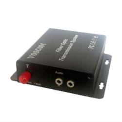 VOSCOM 1-Channel Duplex Analog Stereo Audio over Fiber with 3.5mm TRS Jack