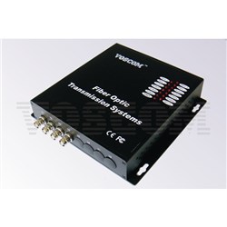 VOSCOM 4-Channel Video Transmission over Fibre Optics
