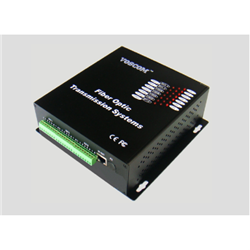 VOSCOM 4-Channel Duplex RS422 Serial Data Fibre Optic Modem