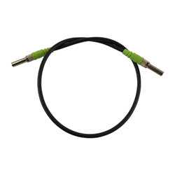 Bittree Mini-WECO Video Patchcord 12G+ SDI 24Ghz 75 Ohm 72 Inch (180 cm) Black