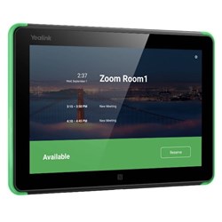 Yealink RoomPanel Plus E2 - Black Android 13 OS Touch Screen Scheduler 10.1-inch