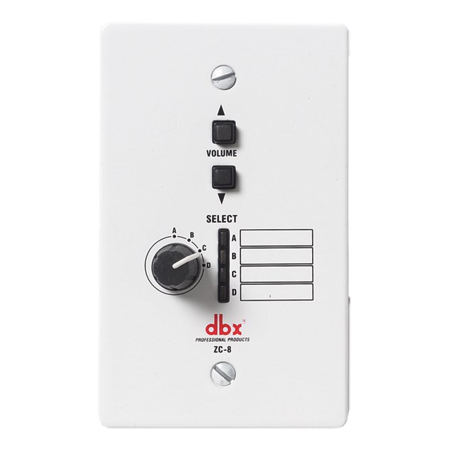 DBX ZC8V - DBX ZC8 - Wall Mount Volume 