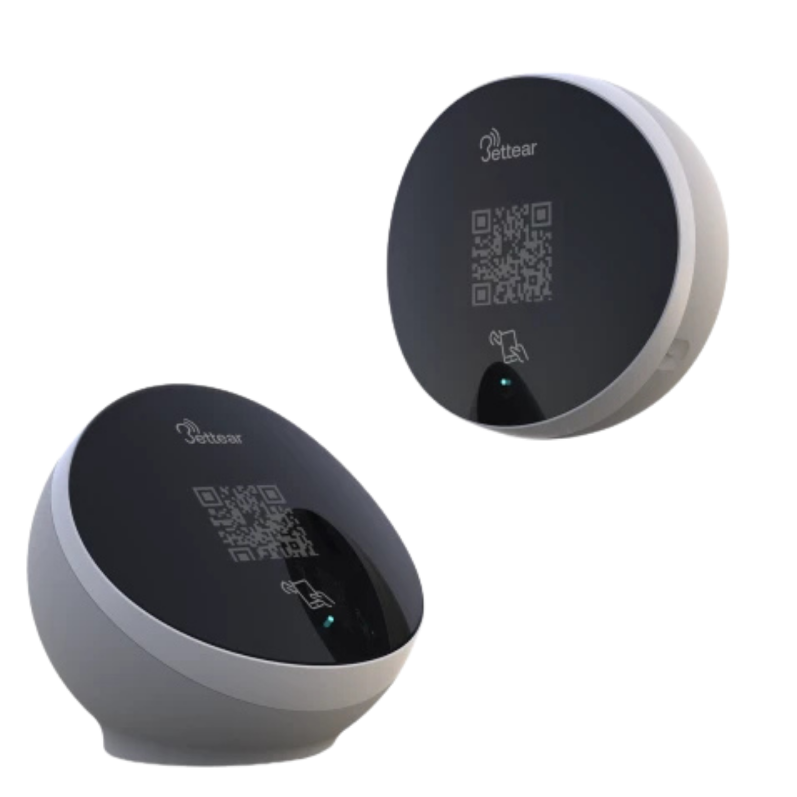 Bettear B-POD combined Auracast transmitter and QR/NFC access panel