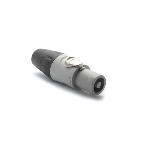 Amphenol Plastic Plug Screw  Grey  3 Pole